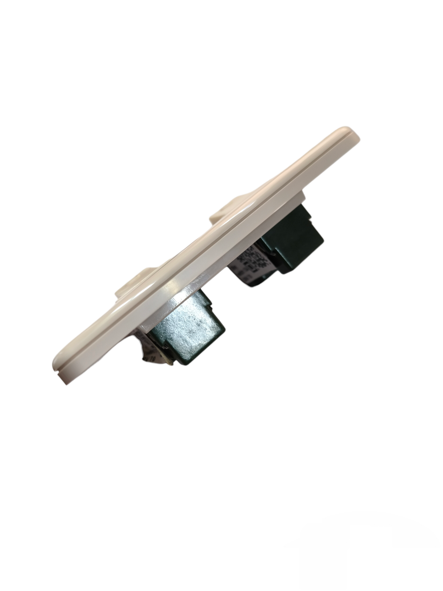 Omni 2 Gang 1 Way Switch 16A 250V with Plate Cover WEP-102+(WES-213x2)