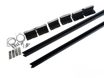 ILLUMIQ TERRA LED Magnetic Track Light 2 Meters 50mm with 6pcs 6W LED Foldable Flood Warm White 3000K 220V Series 20