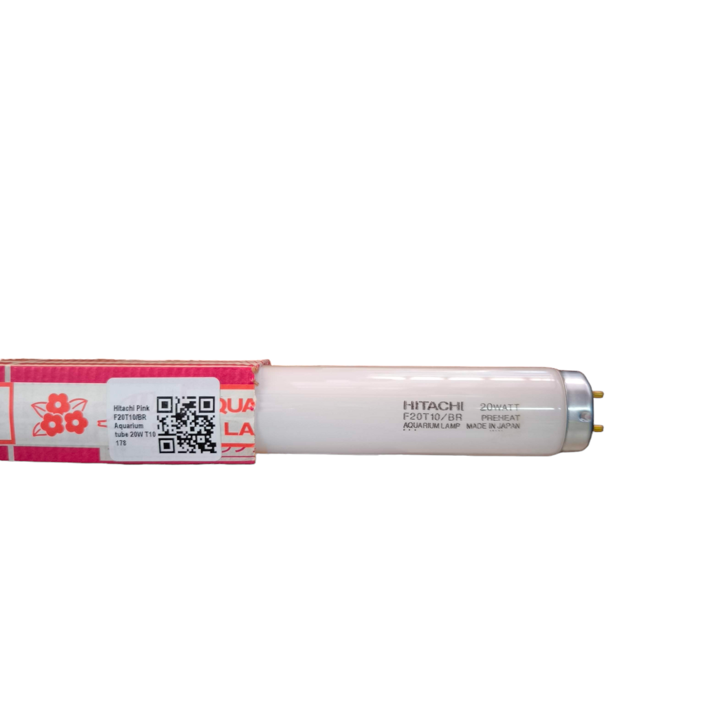 Hitachi 20W T10 Fluorescent Tube Aquarium Lamp F20T10/BR, 20W T-10 Aquarium Fluorescent Tube