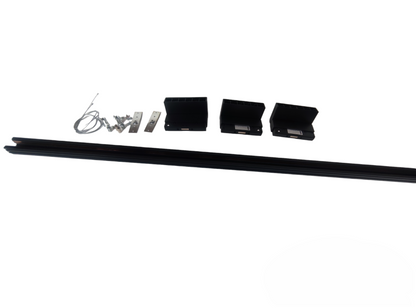 ILLUMIQ TERRA Magnetic Track Light 1 Meter 26mm with 3pcs 6W LED Foldable Grille Track Light Cool White 4000K 220V