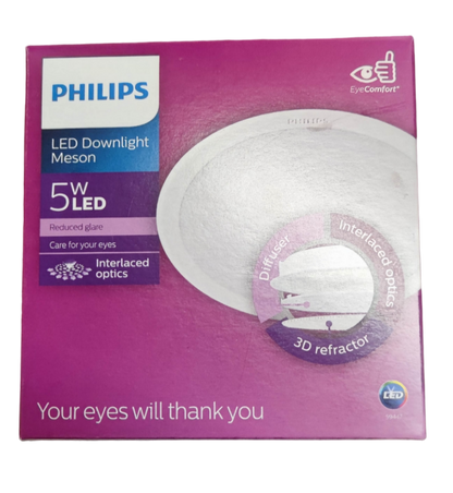 Philips LED Downlight 5W Cool White 220V (4") Downlight 59447 Meson