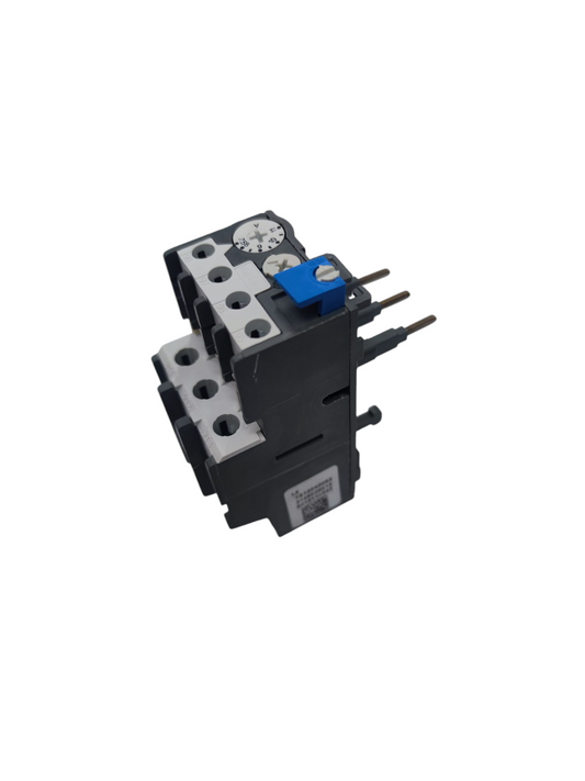 ABB Thermal Overload Relay 7.5-11A black gray DIN rail mount relay with adjustment dial and three terminals