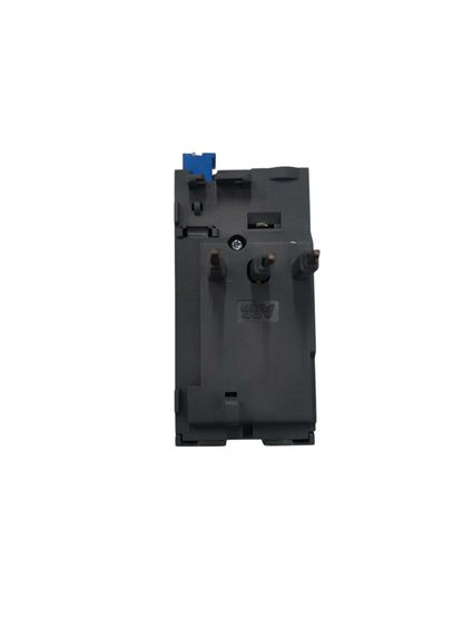ABB Thermal Overload Relay 7.5-11A black relay module with three terminals and blue reset clip