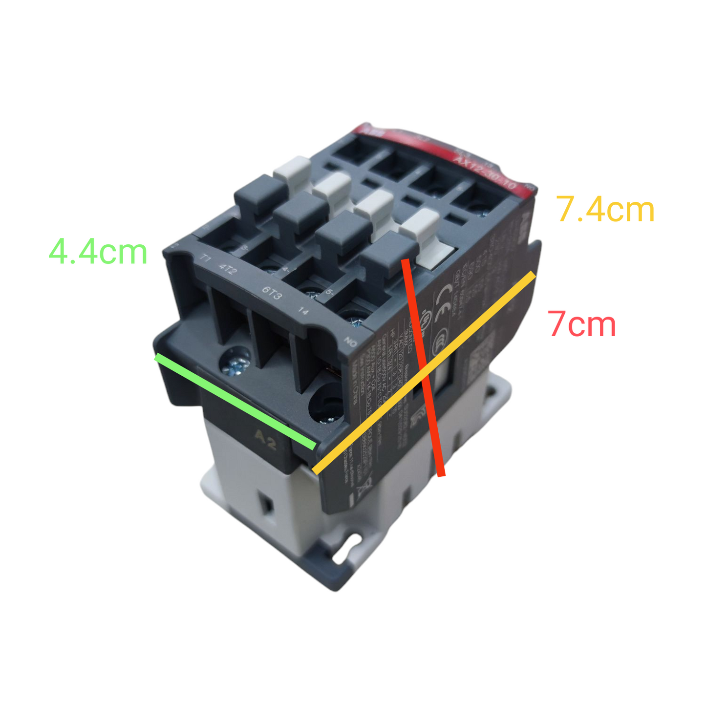ABB Magnetic Contactor 25A 220V with compact design and reliable performance for electrical applications