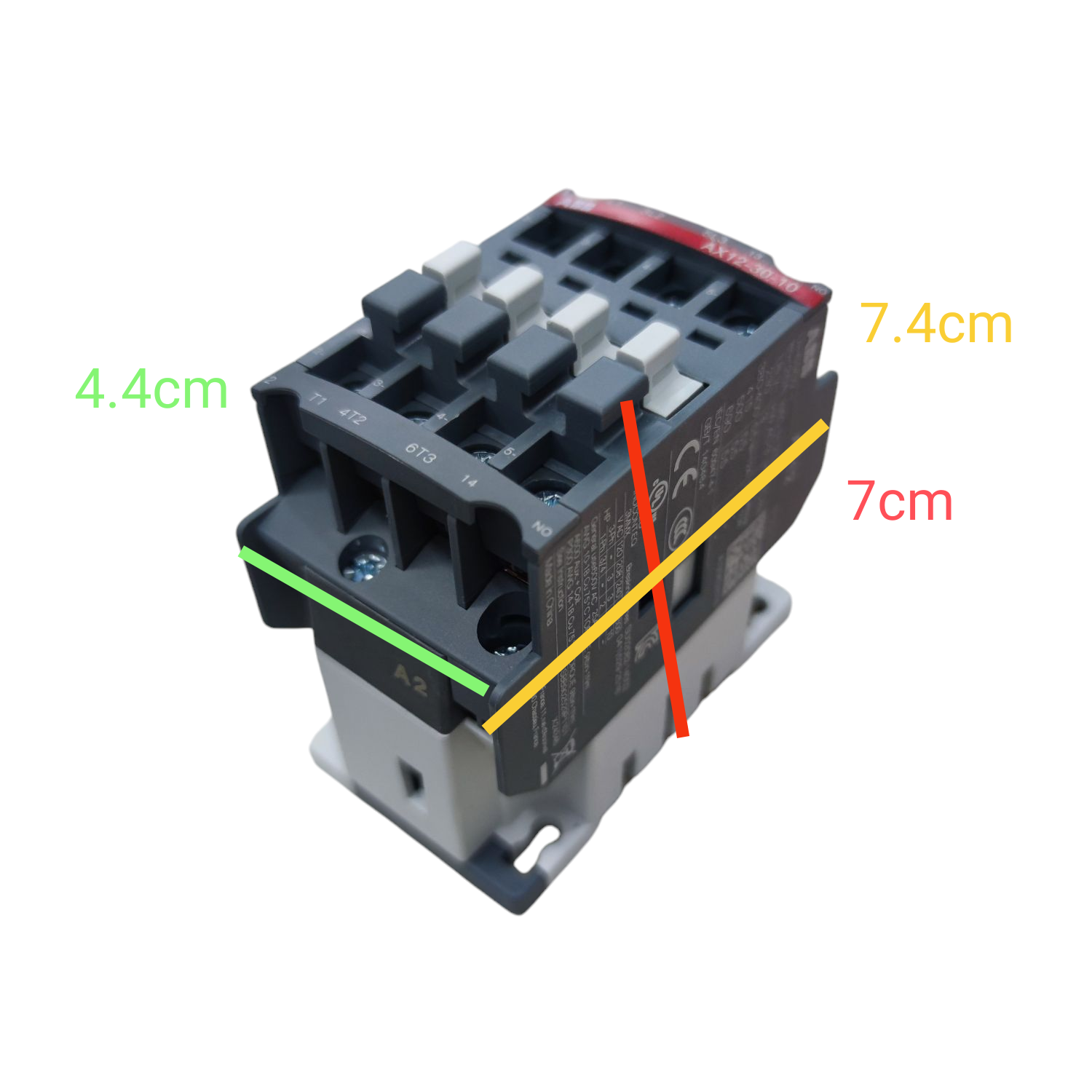 ABB Magnetic Contactor 25A 220V with compact design and reliable performance for electrical applications