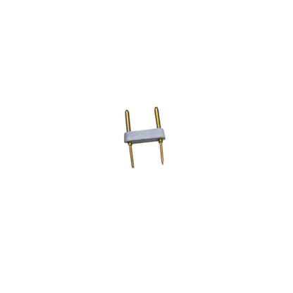 AC Pin 2 Pins for LED power strip connector with gold-plated metal pins from China