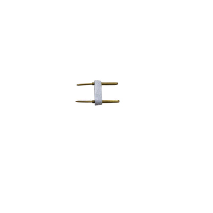 China made AC Pin 2 Pins for LED power strip connector with gold-plated pins