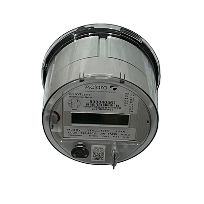 KV2C FM3S KWH Electric Meter CT Rated by GE and Aclara with clear digital display and transparent cover