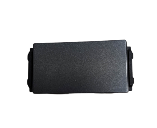 Omni 3 way switch designer series dark charcoal rectangular rocker switch module with slim profile