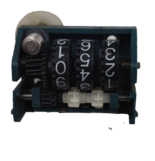 Counter Mechanical 3 Digits, Small Counter 3 Digits, Small Mechanical Counter