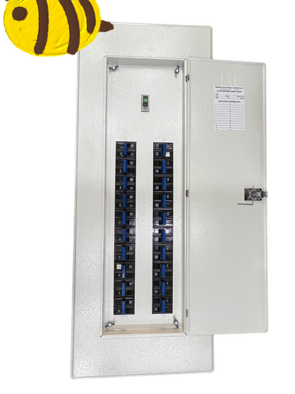 Koten & Taiyou Panel Board 150A 2Pole 250SPS Main 20 Branches 2 Pole Bolt On