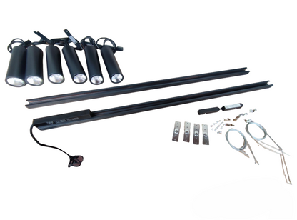 ILLUMIQ TERRA Magnetic Track Light 2 Meters 26mm with 6pcs 6W LED Pendant Track Light 220V Cool White 4000K