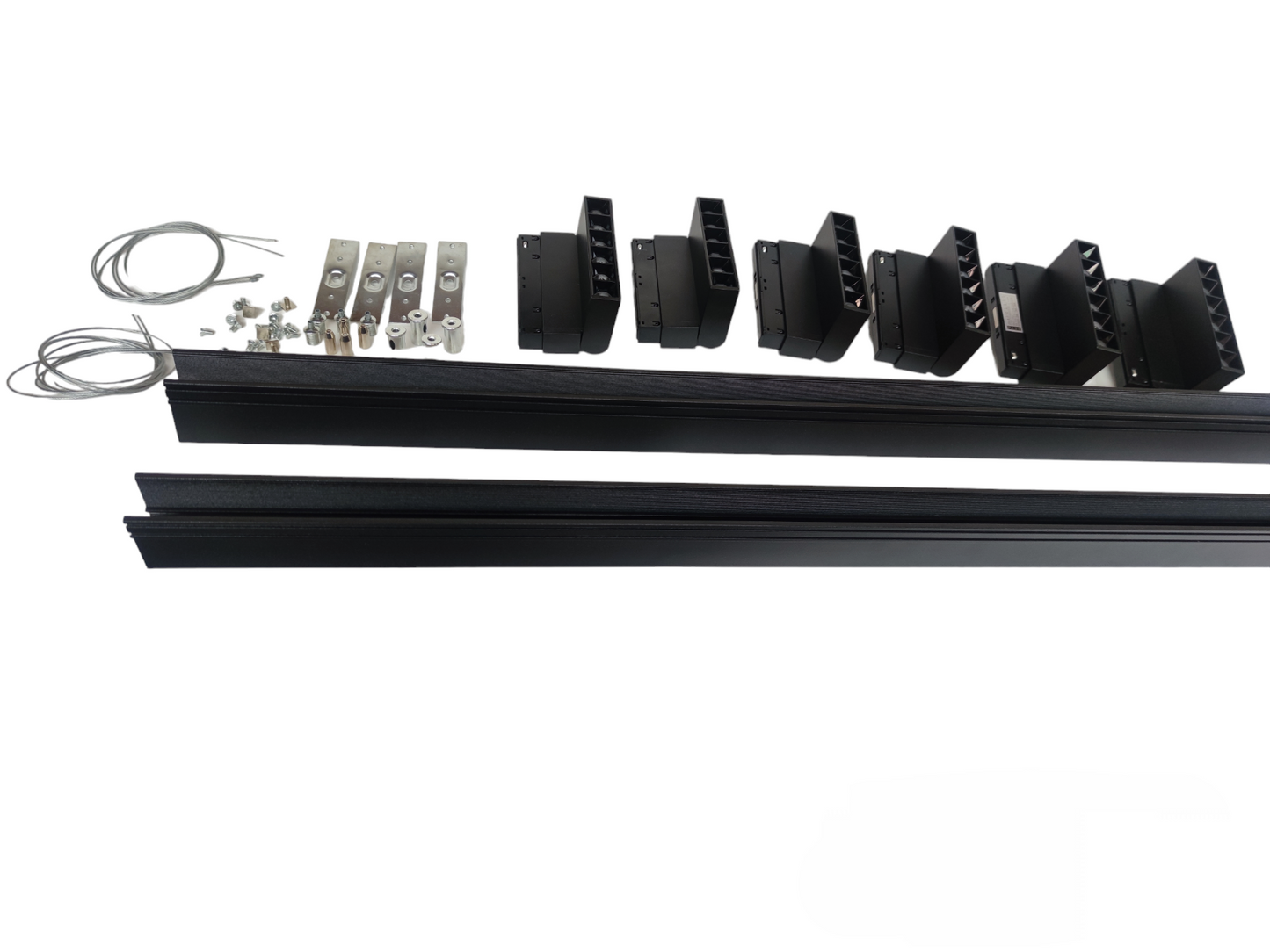 ILLUMIQ TERRA LED Magnetic Track Light 2 Meters 50mm with 6pcs 6W LED Foldable Grille Warm White 3000K 220V Series 20