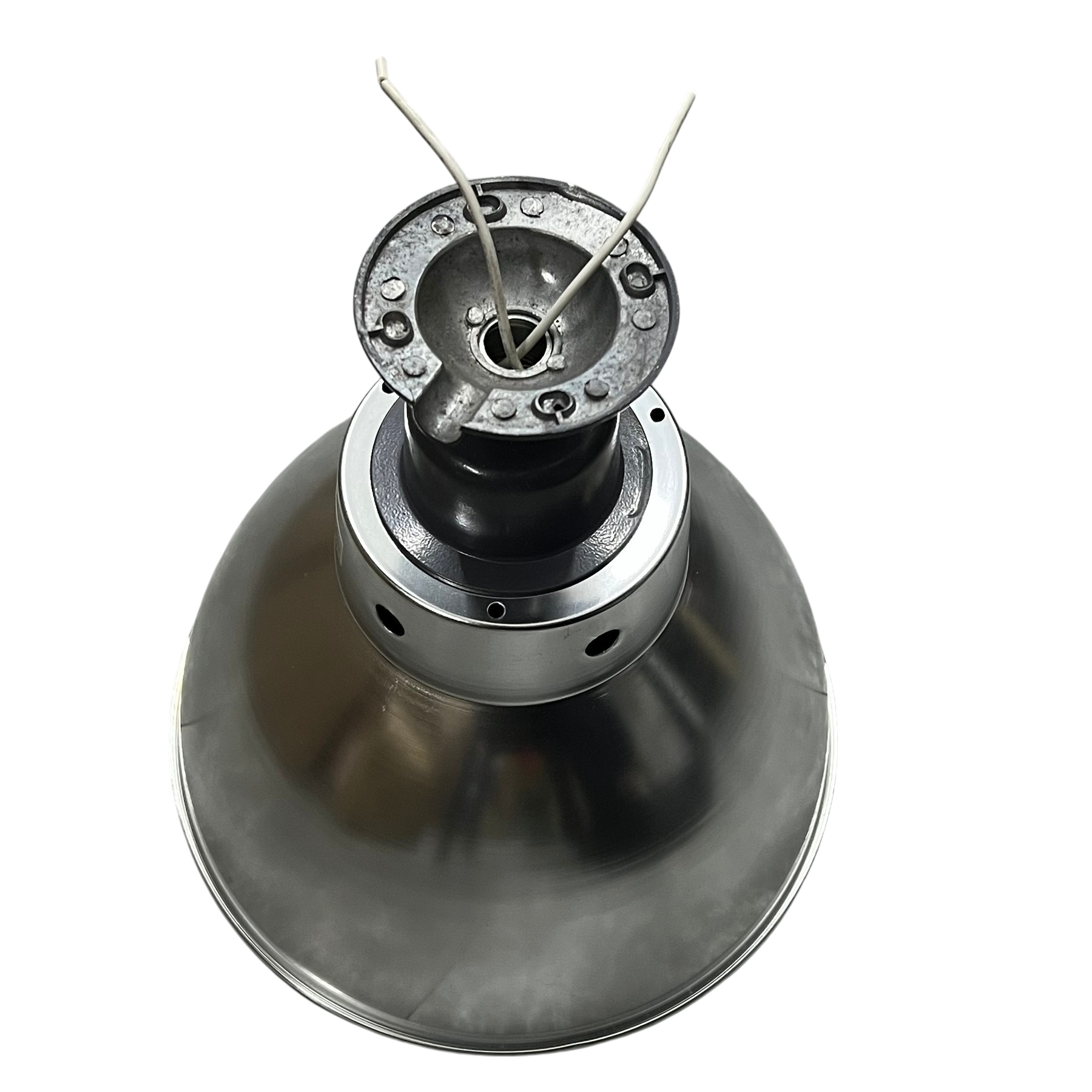 Biglite 10 inch aluminum reflector E27 socket lighting accessory with metal body and wiring