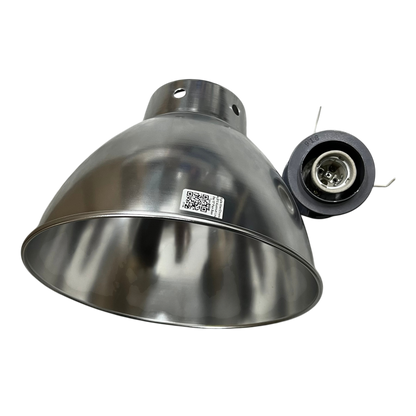 Biglite 10 inch aluminum reflector E27 socket with metal finish for lighting installation accessories