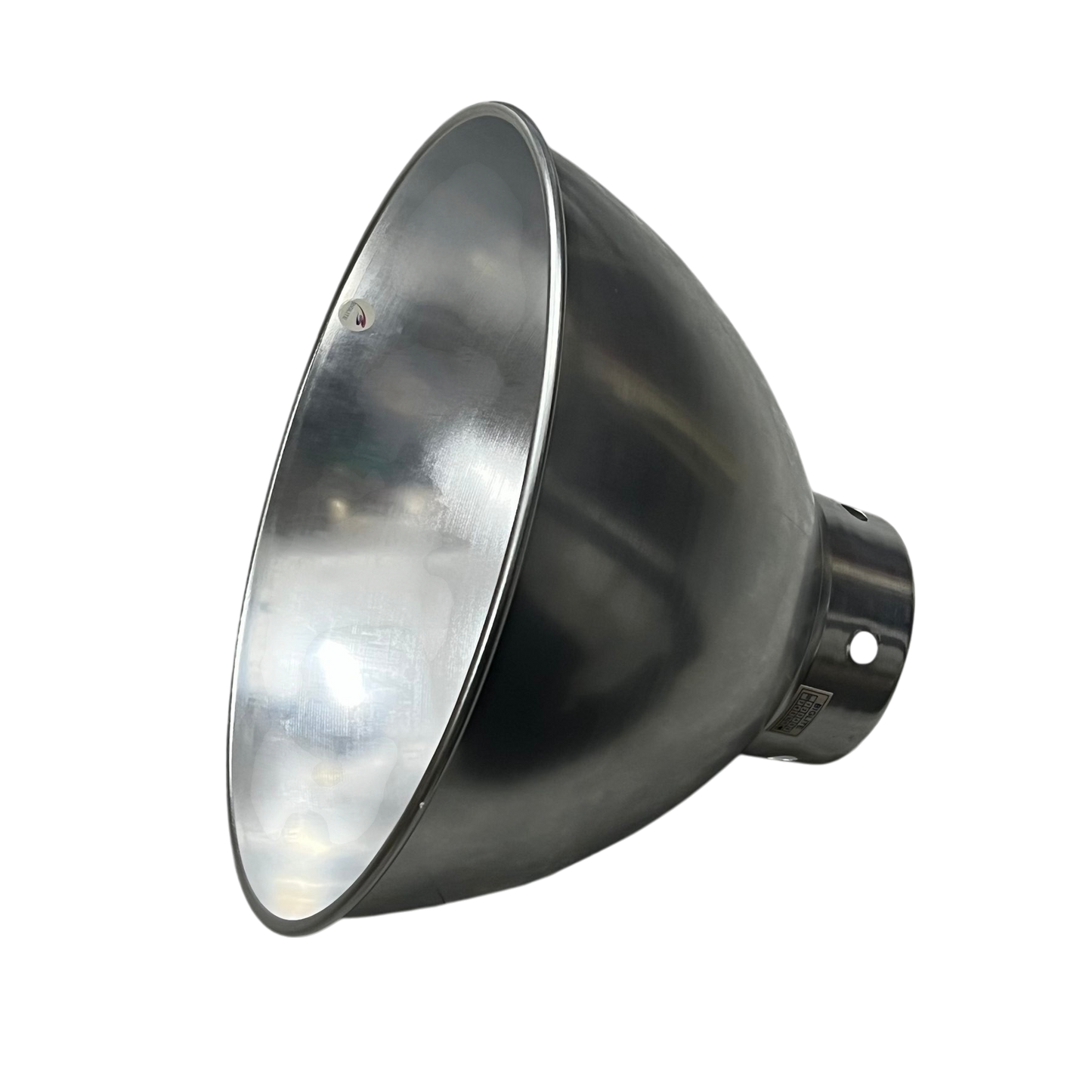 Biglite 12 inch aluminum reflector lamp cover for ceiling lights with smooth metallic finish