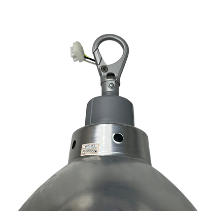 12 inch aluminum reflector with E40 socket lighting installation accessory by Biglite and Omni