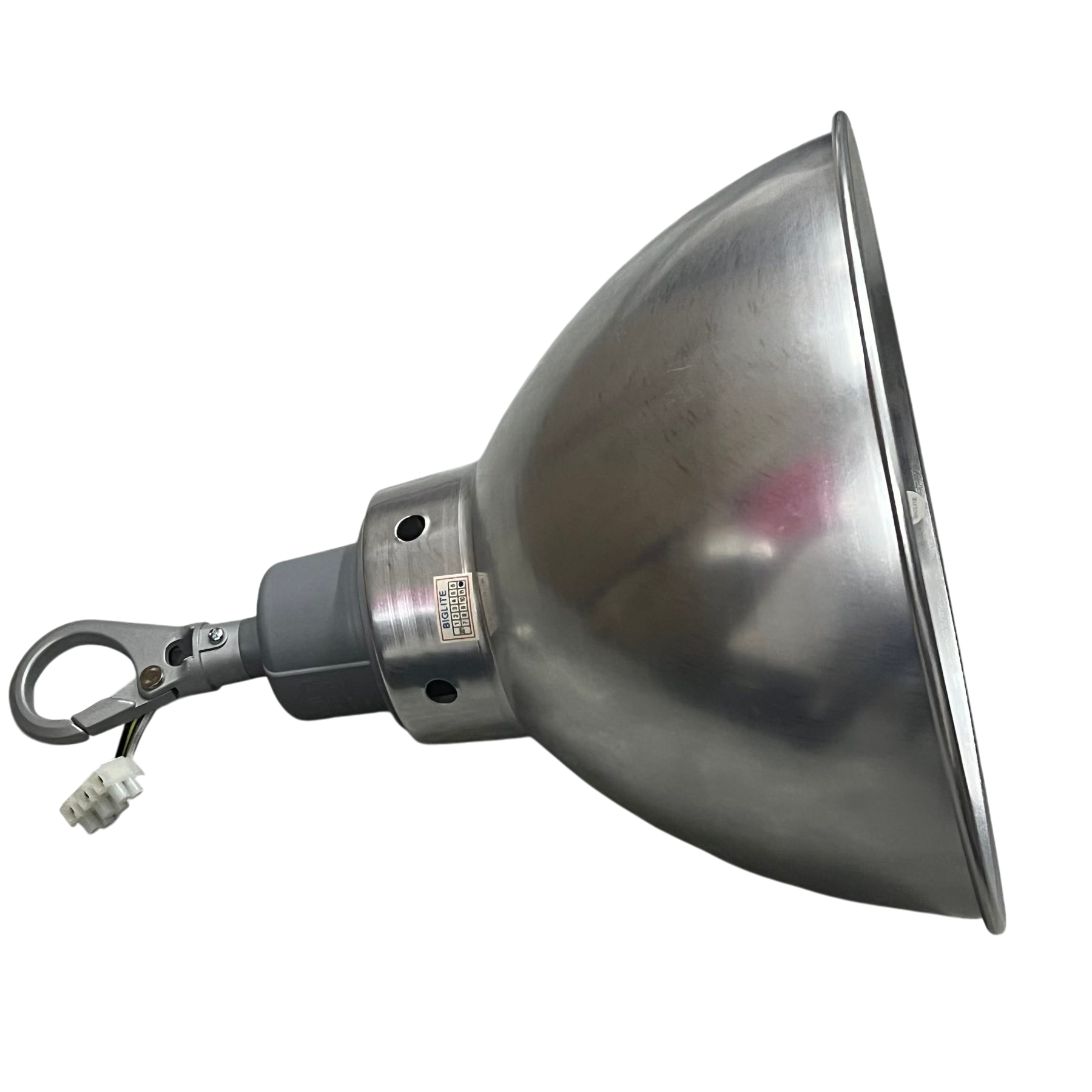 12 aluminum reflector with E40 socket lighting installation accessory by Biglite and Omni