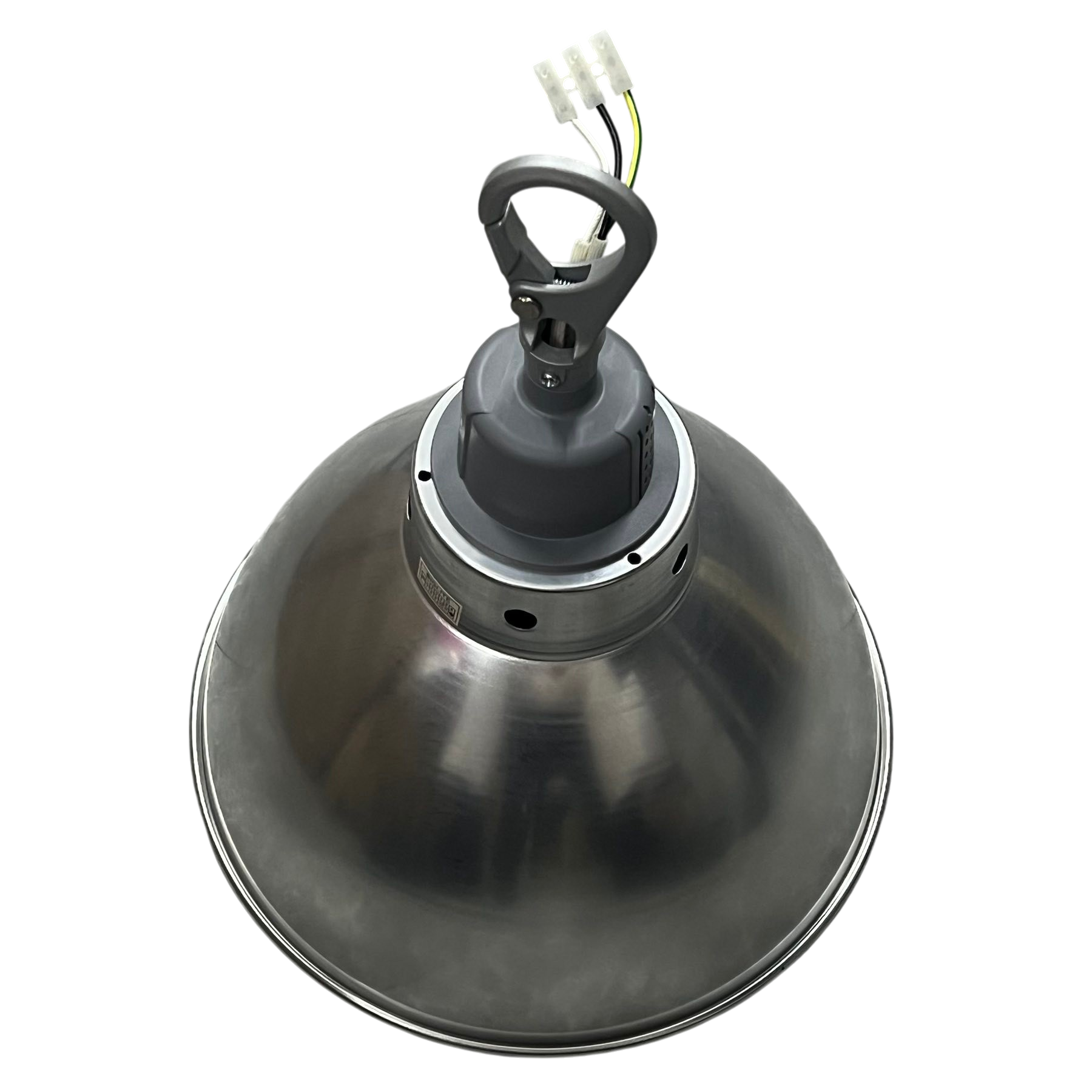 12 aluminum reflector with E40 socket lighting installation accessory from Biglite and Omni