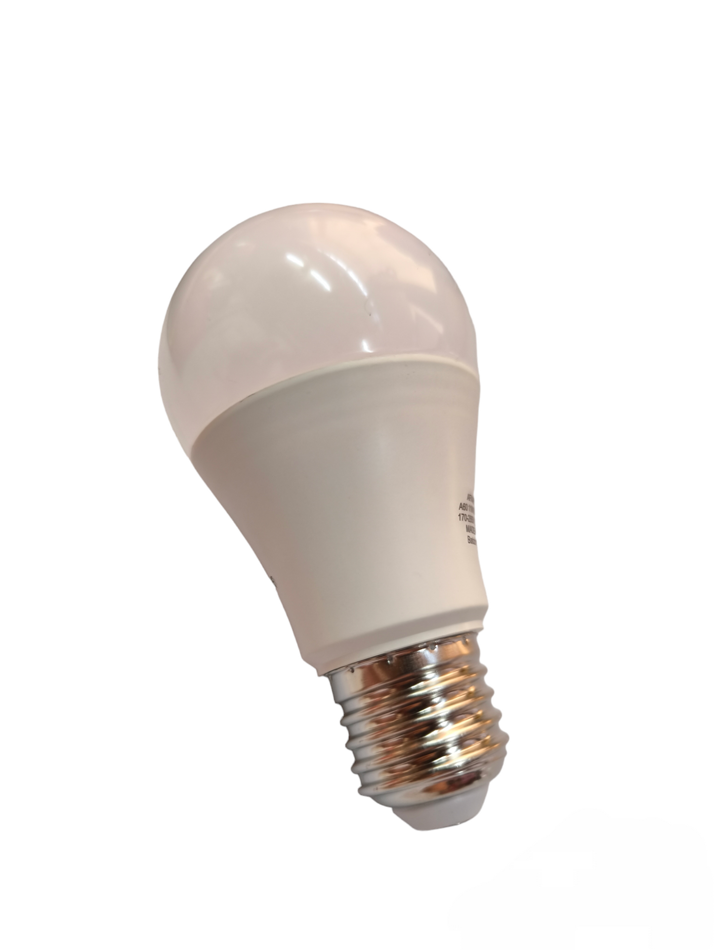 Ambi-fx 11W E27 LED bulb with frosted glass and metal screw base for energy-efficient lighting