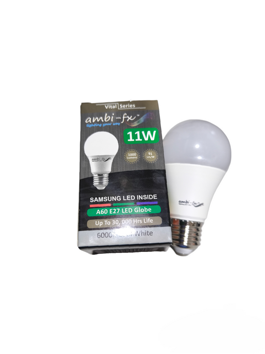 Ambi-fx 11W LED bulb E27 220V with Samsung LED inside and 6000K daylight white color temperature