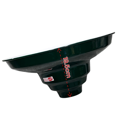 12 Inch green lamp cover by Amco for lighting installation and accessories