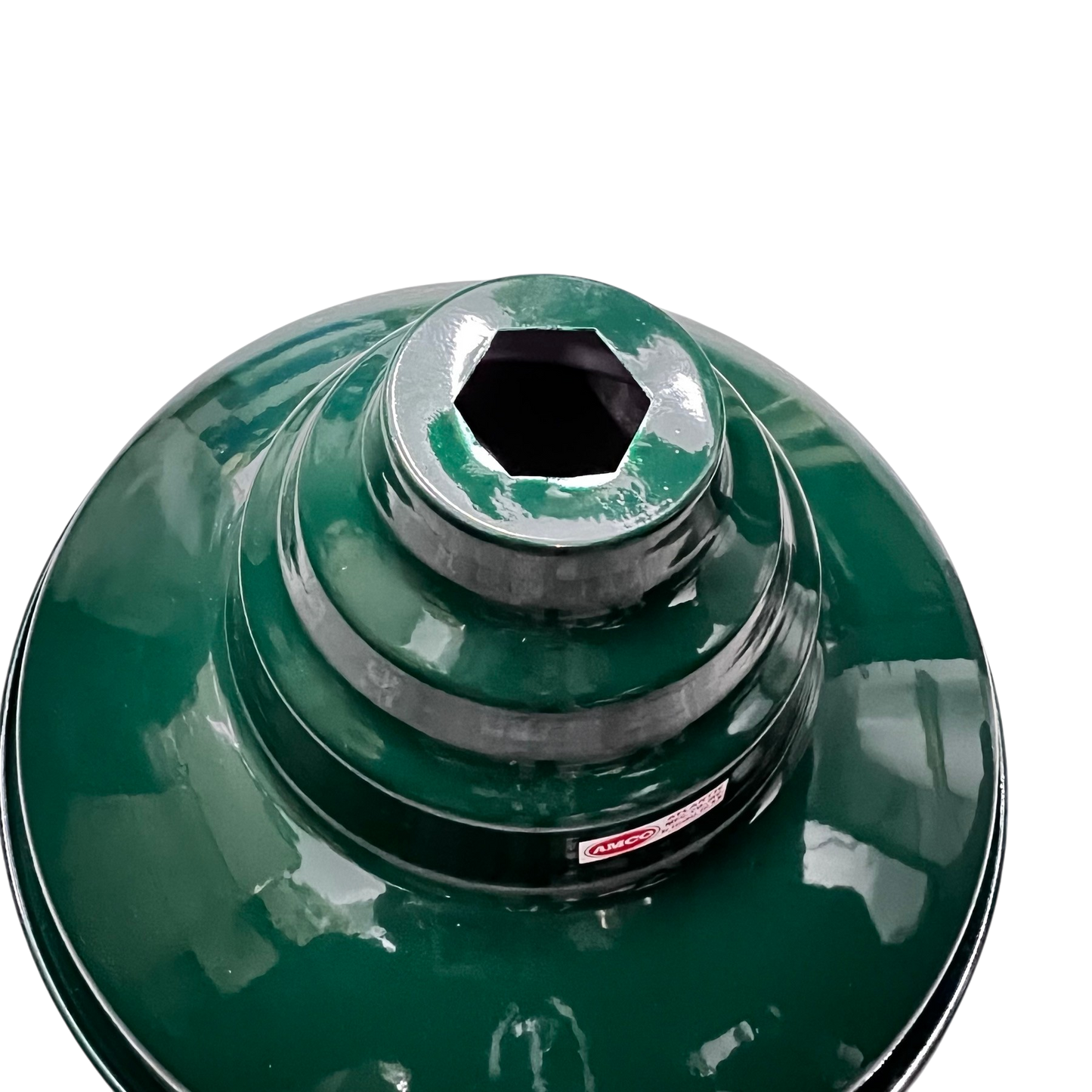 Amco 12 Inch green lamp cover for lighting installation and accessories with glossy finish