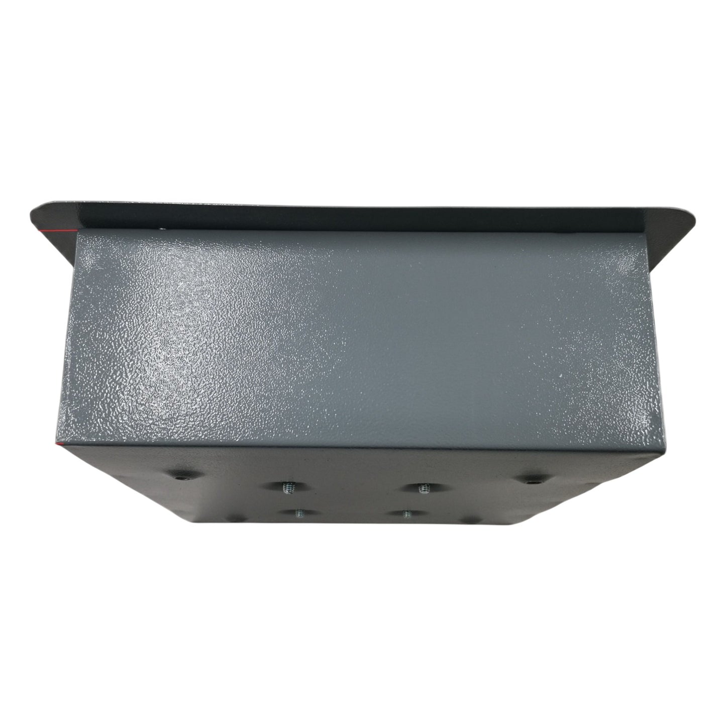 Top view of a sturdy 2x2 panel board for GE breakers designed for electrical circuits