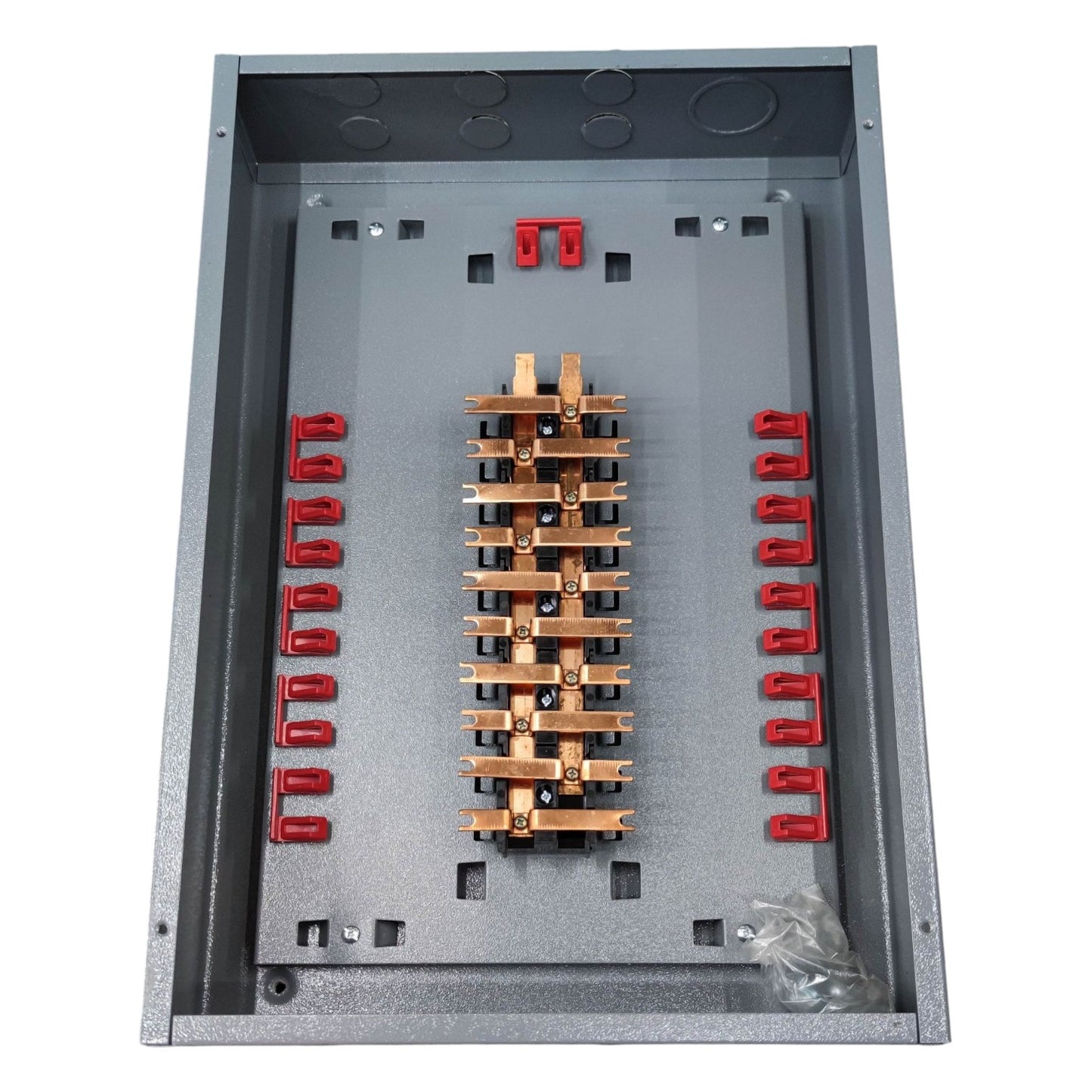 America 10 Branches Panel Board 2 Pole Bolt On Center Main for 2 Pole Bolt On Circuit Breaker Surface Mounted Distribution Panel Metal Base