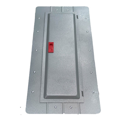 America 9X9 Panel Board 18 Holes Distribution Panel 16 Branches for 2 Pole Plug In Circuit Breaker Side Main Flush Mounted