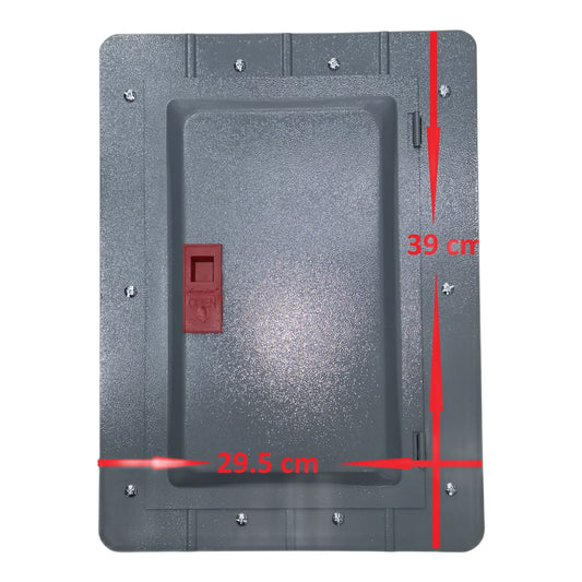 America 5X5 Panel Panel Board for 2 Pole Plug In Circuit Breaker 10 Holes Distribution Panel 8 Branches