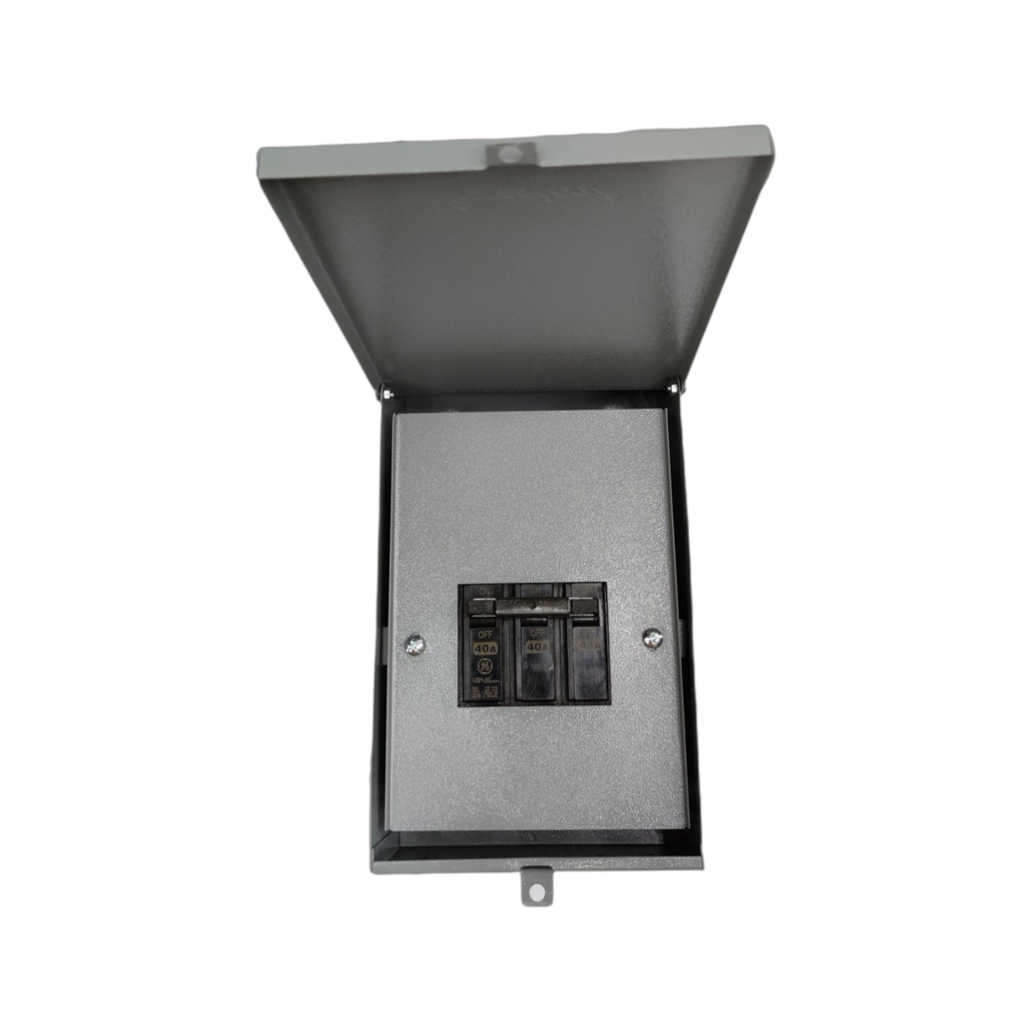 GE 3 phase circuit breaker with enclosure for reliable electrical protection and secure installation