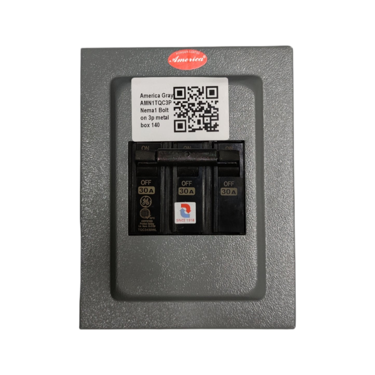 GE 3 phase circuit breaker with enclosure, designed for optimal electrical safety and performance