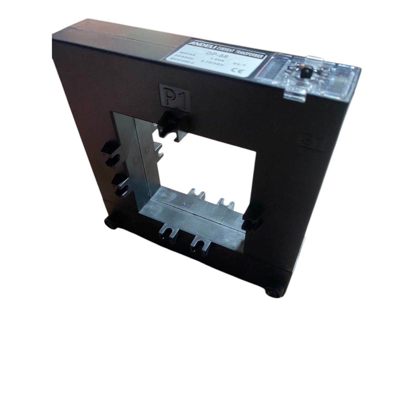 Andeli industrial split core CT class 1 black rectangular split core current transformer for panel mounting and metering