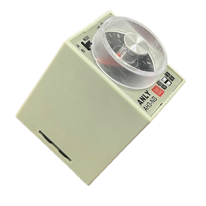 Anly AH3NB analogue timer relay 220V with adjustable dial and clear face for precise timing control