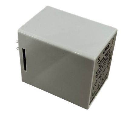 Anly 3 phase voltage relay white rectangular plastic enclosure with wiring diagram and pins
