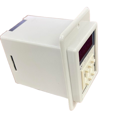 Anly digital timer 220V white panel mount programmable timer with LCD display and push buttons