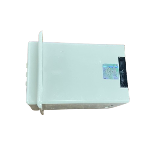 Anly digital timer 220V white rectangular plug in timer module with side mounting tab and label