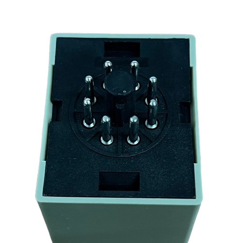 Anly multi range timer 220V industrial plug in timer relay with eight pin socket for control panels