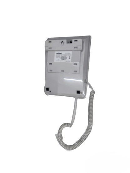 Aristel PABX AV series key phone 12 functions white wall-mounted landline phone with coiled cord