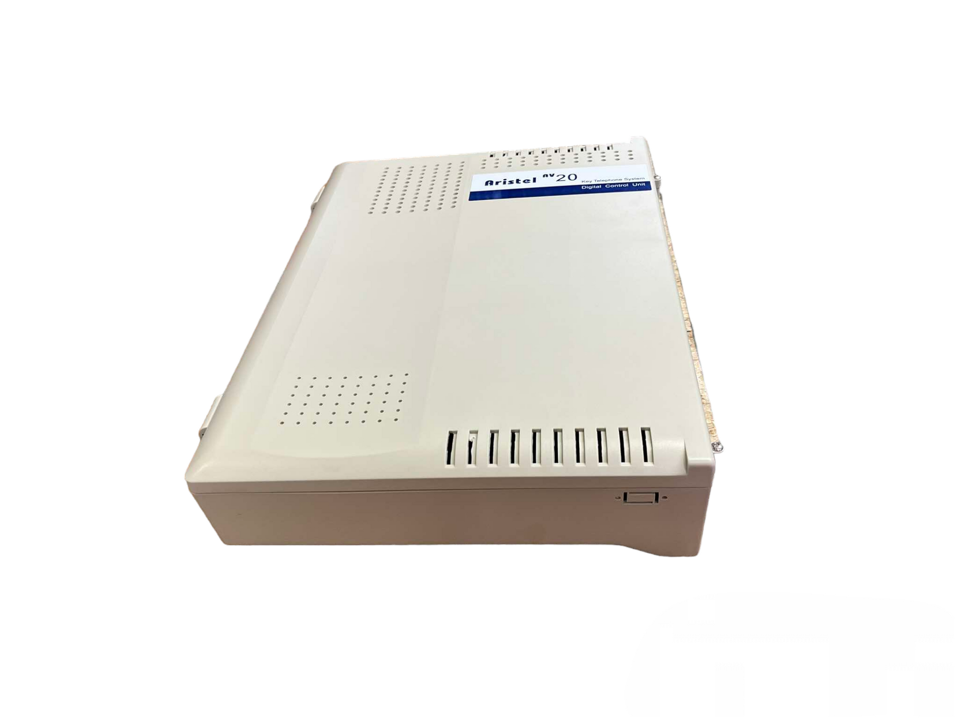Aristel PABX system for offices white telecommunications device with multiple ports