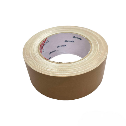 Roll of Armak duct tape 2 inch brown adhesive tape for sealing and repairs