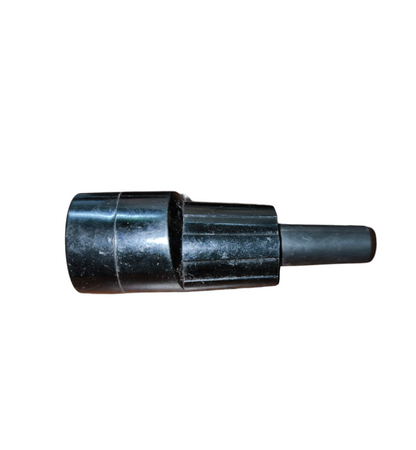 Black Ashley cord connector 13A for electrical circuitry with durable plastic housing