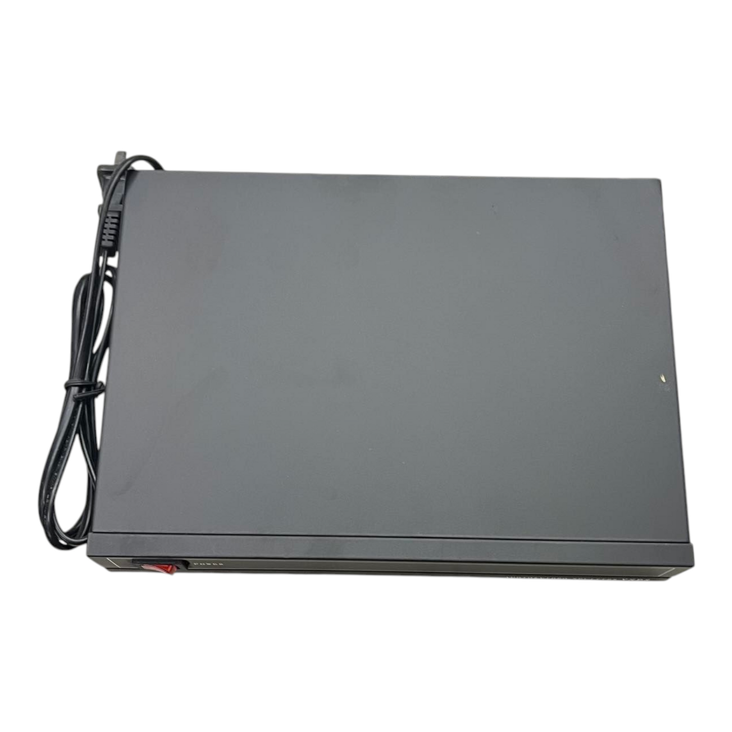 Grippes black audio video splitter 1 in 8 out device with power cable for signal distribution