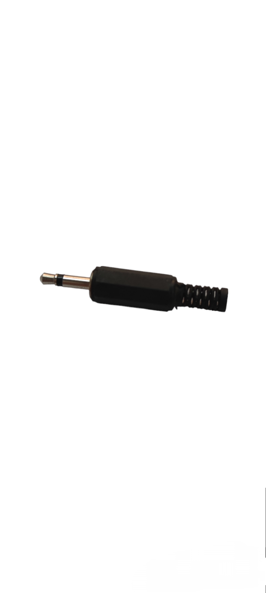 Black 3.5mm electrical plug for speakers replacement audio connector for microphone accessories