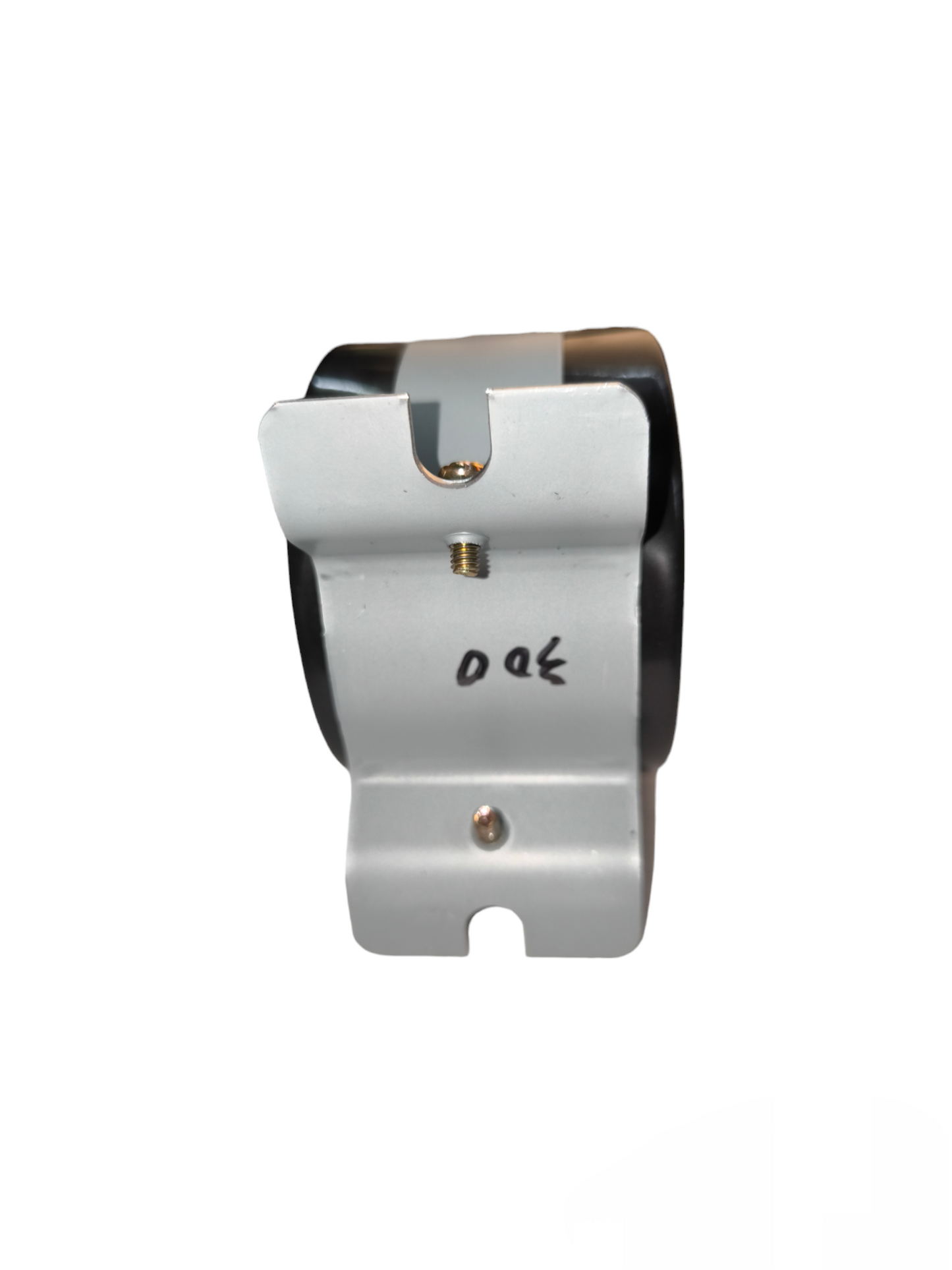 Auspicious electrical current transformer with metal mounting bracket for door chime installation