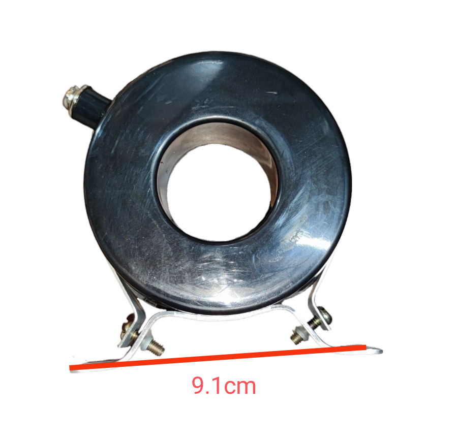 Auspicious YAL-1 current transformer 200A metallic circular device with 9.1 cm diameter for door chimes and bells
