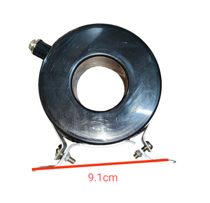 Auspicious YAL-1 current transformer 200A metallic circular device with 9.1 cm diameter for door chimes and bells