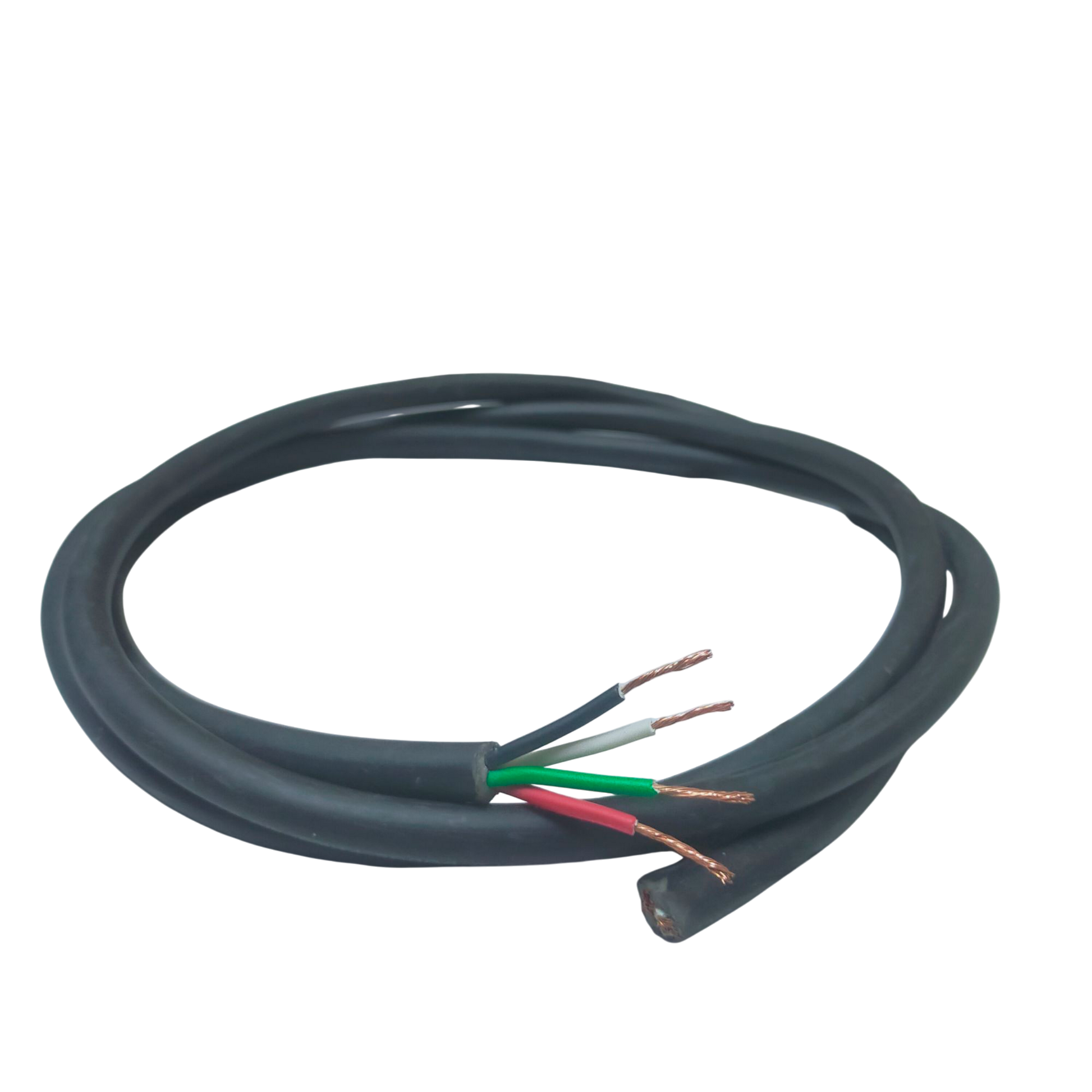 Phelps Dodge AWG 18 Royal Cord Power Cable 4C featuring four colored wires with a flexible design