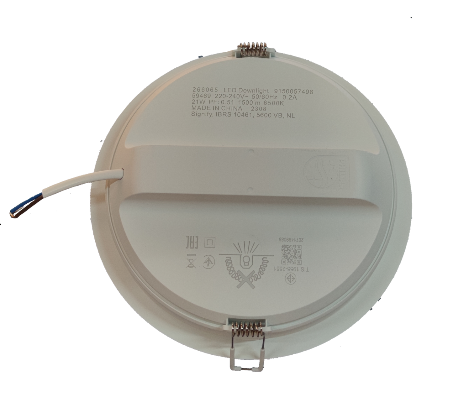 Philips LED Downlight 21W Cool Daylight 220V (7.4") Philips 59469 Meson 6500K